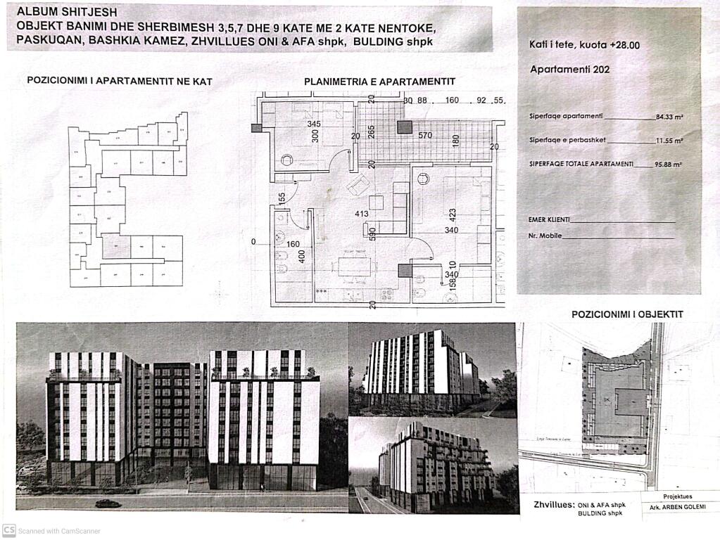 Vendesi in vendita Appartamento 2+1+2 - Paskuqan, Vicino al Sottopassaggio