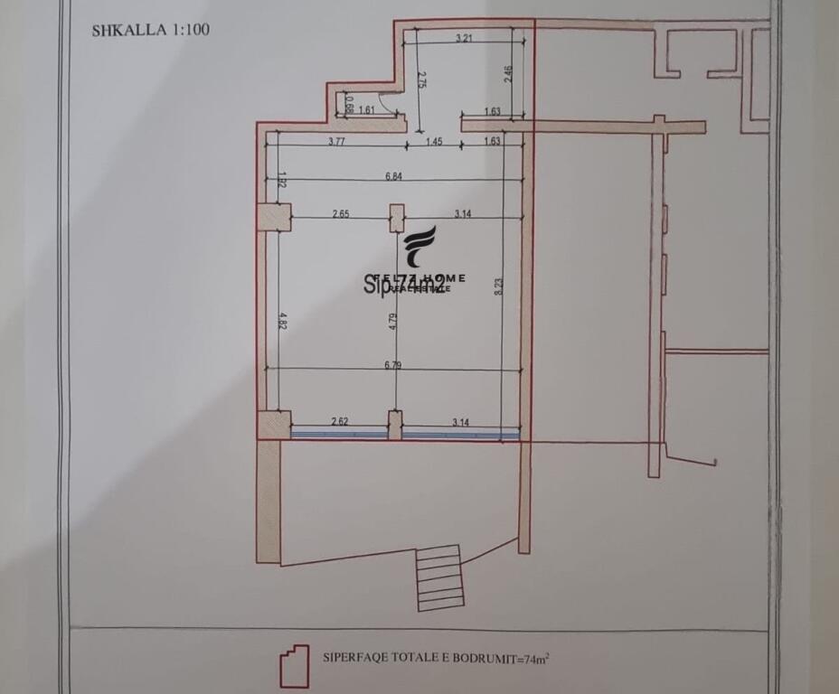 BUSINESS PREMISES FOR SALE 100 M2 NEW MARKET 115,000 EURO