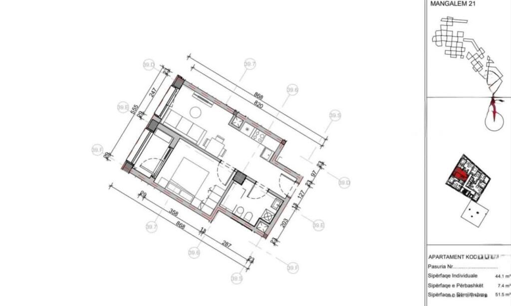 IN VENDITA APPARTAMENTO 1+1 51,5 M2 ALI DEMI 85.000 EURO