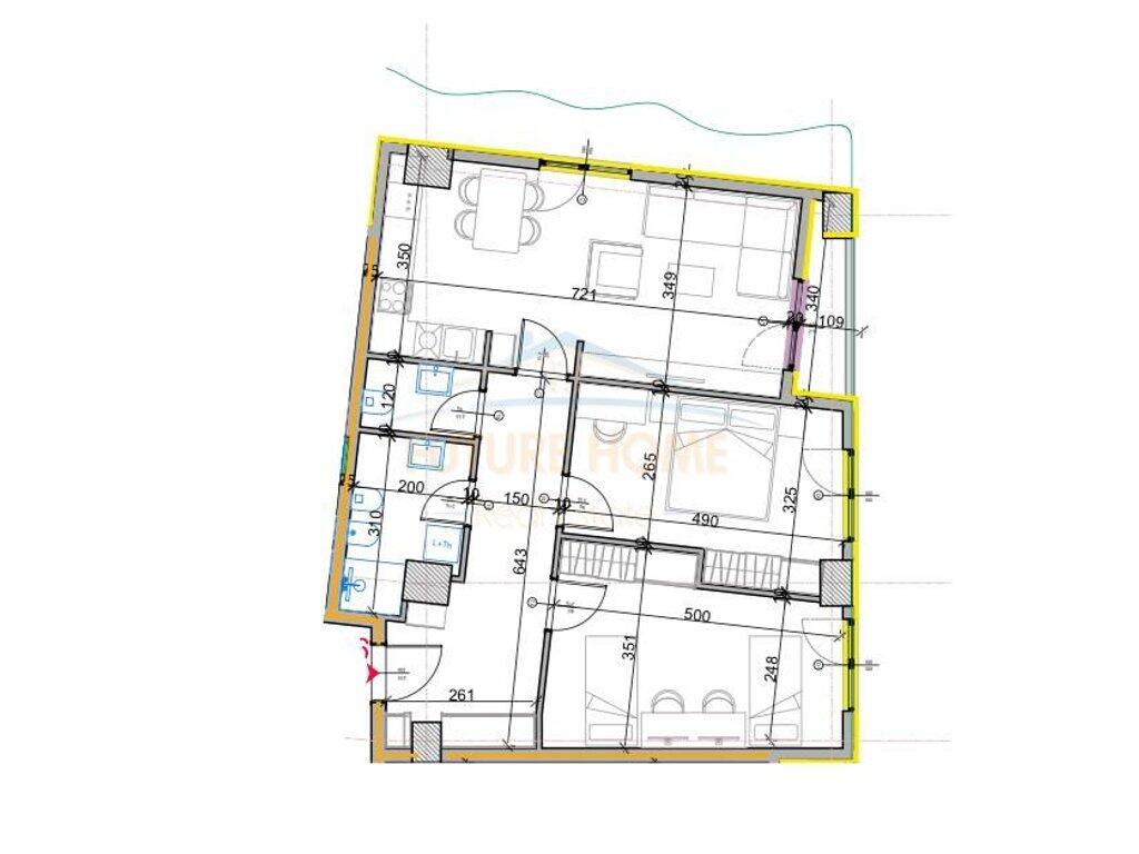 Shitet, Apartament 2+1+2, Kompleksi Aluna, Paskuqan.