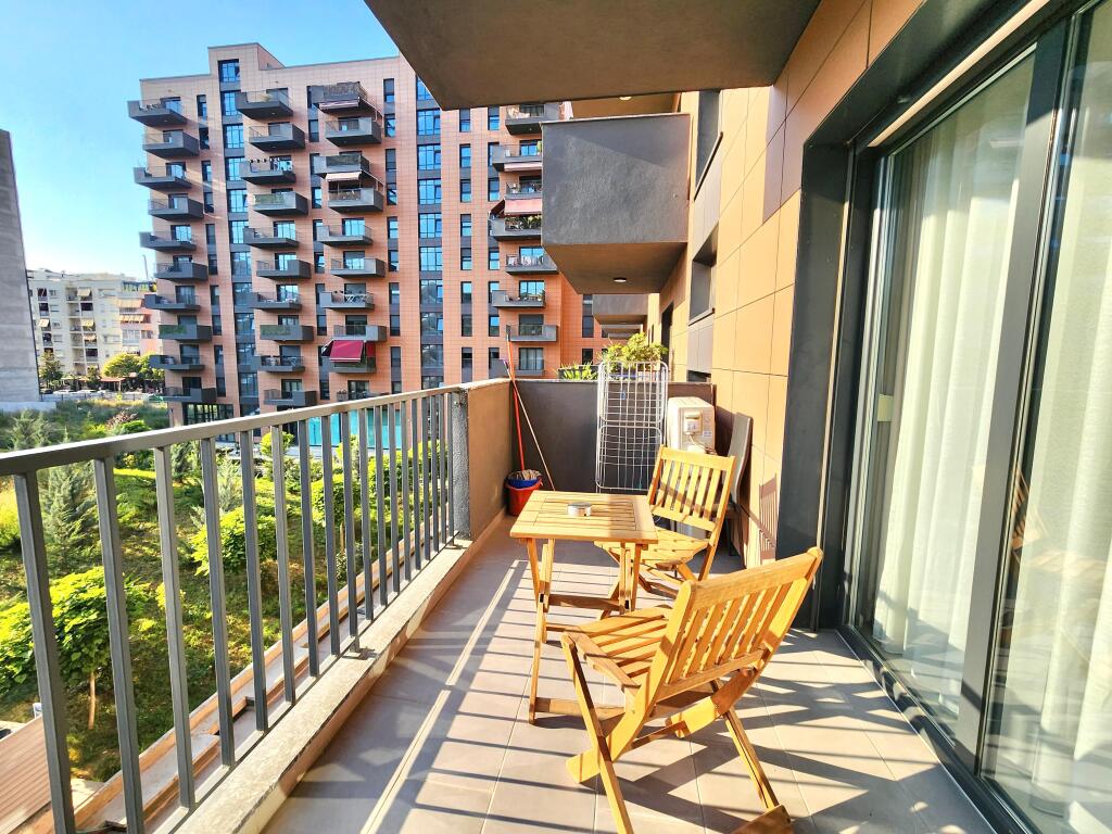 For Rent: Luxury 1+1 (📍Olympic Complex - Paris Commune) 100% reconstructed - New Building - 2nd Floor, Area 68 m² 800€/Month