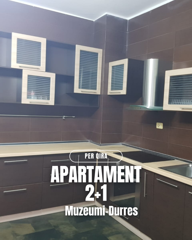 💠 Apartament 2+1 për Qira – Pranë Muzeumit , Durrës