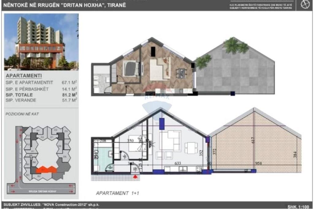 Colonnade Residence 1+1+Verande