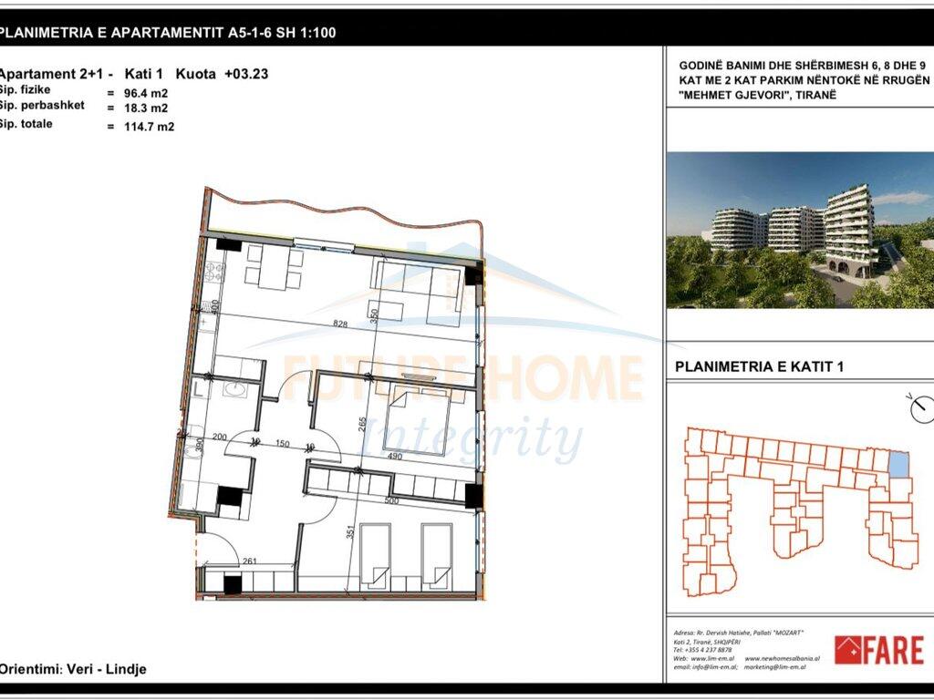 Shitet, Apartament 1+1, Paskuqan, Tiranë.
