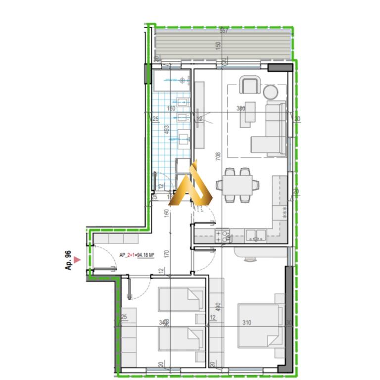 SHITET APARTAMENT 2+1, KAMEZ PRANE BAR OSLO.