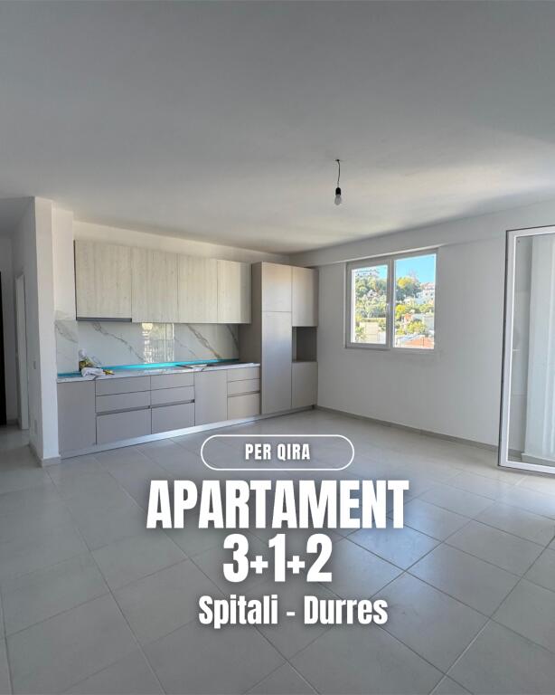 Apartament 3+1+2 për Qira – Durrës!