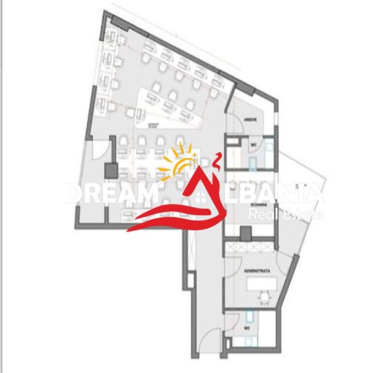 Jepet me qera ambient zyre me post parkimi ne Bulevardin Zogu i Pare prane Ministrise se Drejtesise (ID 42611379)