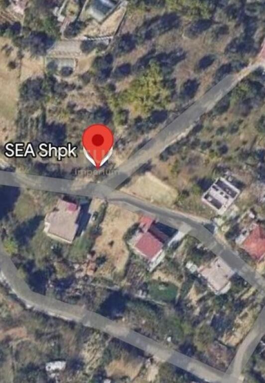 Building land 1,250 m² with regular documentation in the Prushi area, Tirana