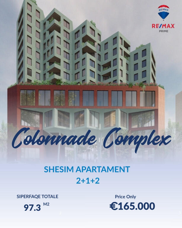 🏡Appartamento in vendita 2+1+2 | 📍Colonnade Complex, Laprakë