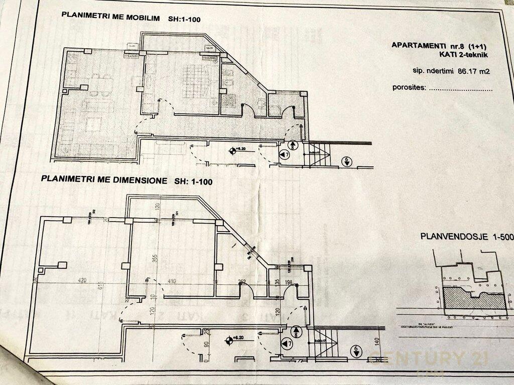 🏠 SHITET APARTAMENT 1+1+DEPO – ALI DEMI, BUZË RRUGËS KRYESORE