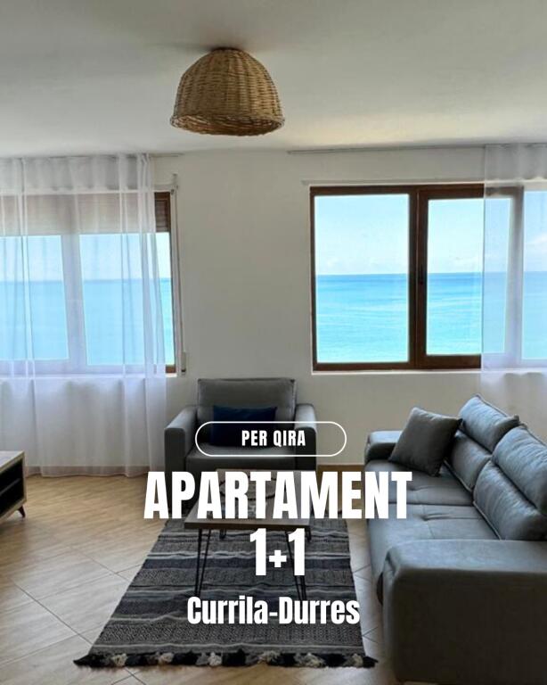 Super Appartamento 1+1 con Vista Fantastica sul Mare in Affitto, Durazzo