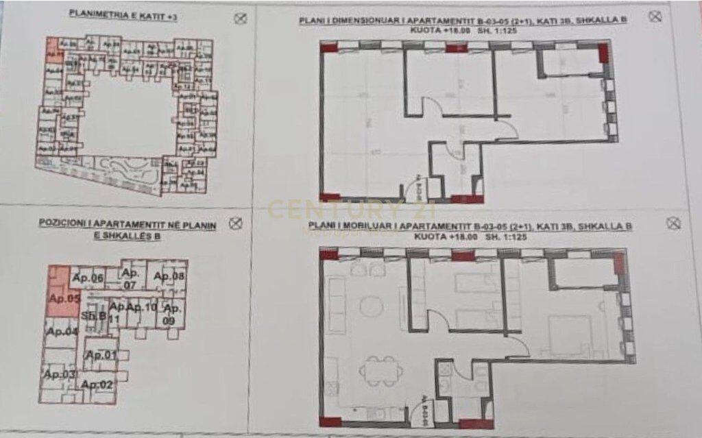 VENDESI APPARTAMENTO 2+1 PRESSO ART N'LAGJE -ISH VENUE