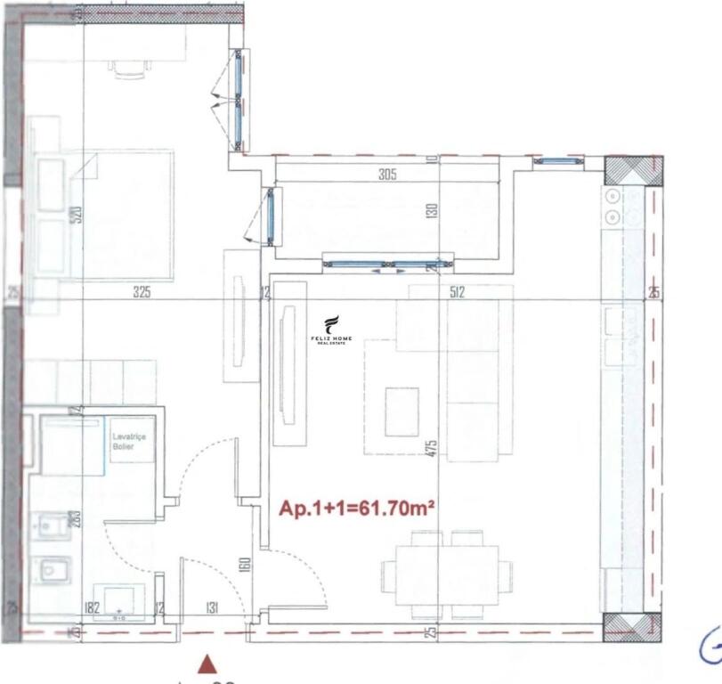 SHITET APARTAMENT 1+1 PASKUQAN 75.000 EURO