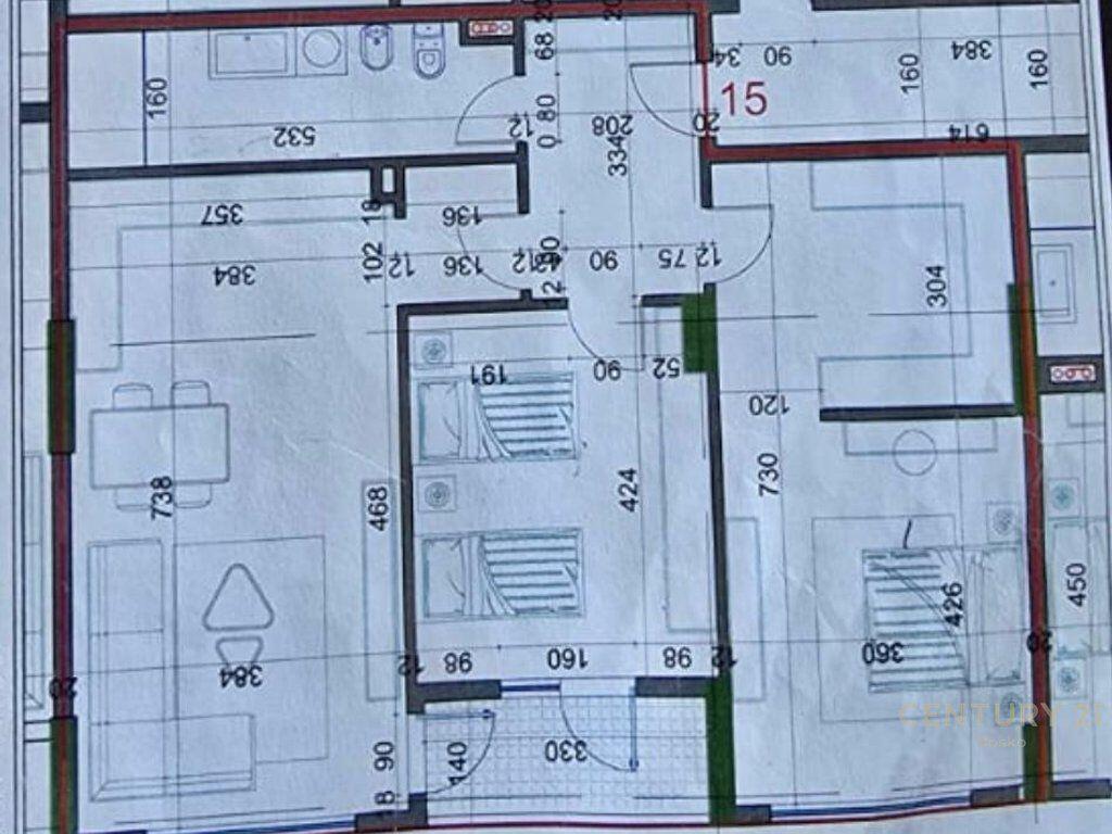 Kamez, Appartamento 2+1 in vendita