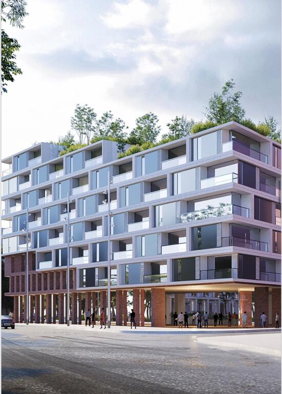 In vendita: Appartamento in costruzione Fase mattoni 2+1+2wc &amp; balcone 107.4 || 155.700 € || Campo di aviazione / lato corsia piano 8 ( Meis Residenza)
