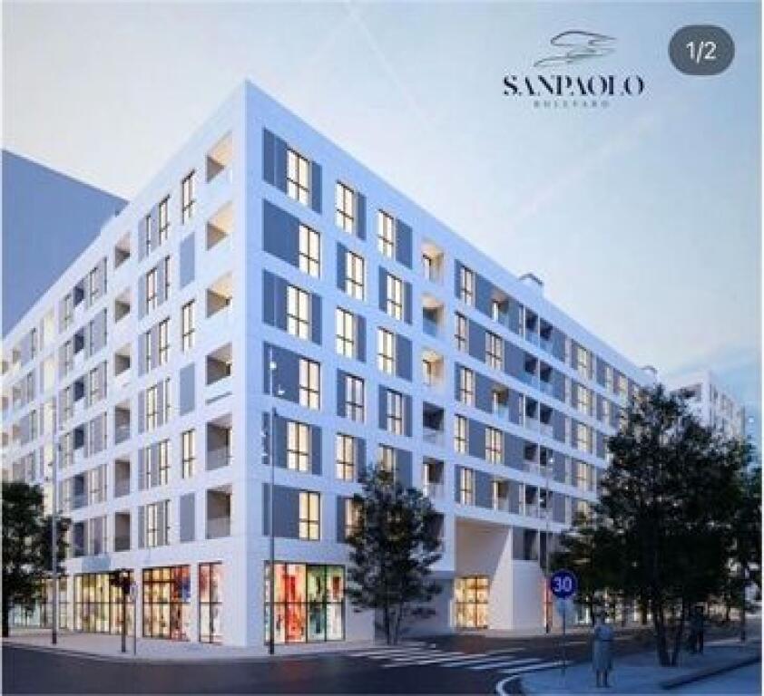 SHITET APARTAMENT 1+1 TE SAN PAOLO BULEVARD