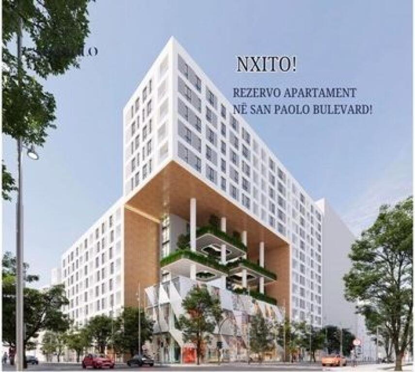 SHITET APARTAMENT 1+1 TE SAN PAOLO BULEVARD