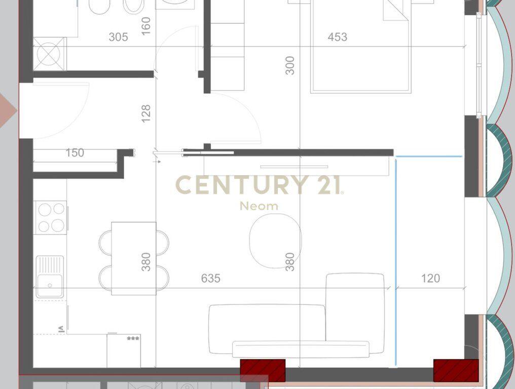 FOR SALE APARTMENT 1+1 NOMAD BUILDING, 21 DECEMBER!