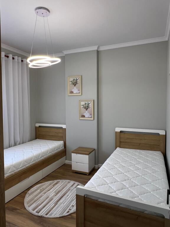 For sale: Apartment 2+1  Gross Area: 90 m/2  Net Area: 80 m/2 Floor 5/ Orientation L  📍Besim Alla Street, Misto Mame- Yzberisht  Price: 143,000 euro