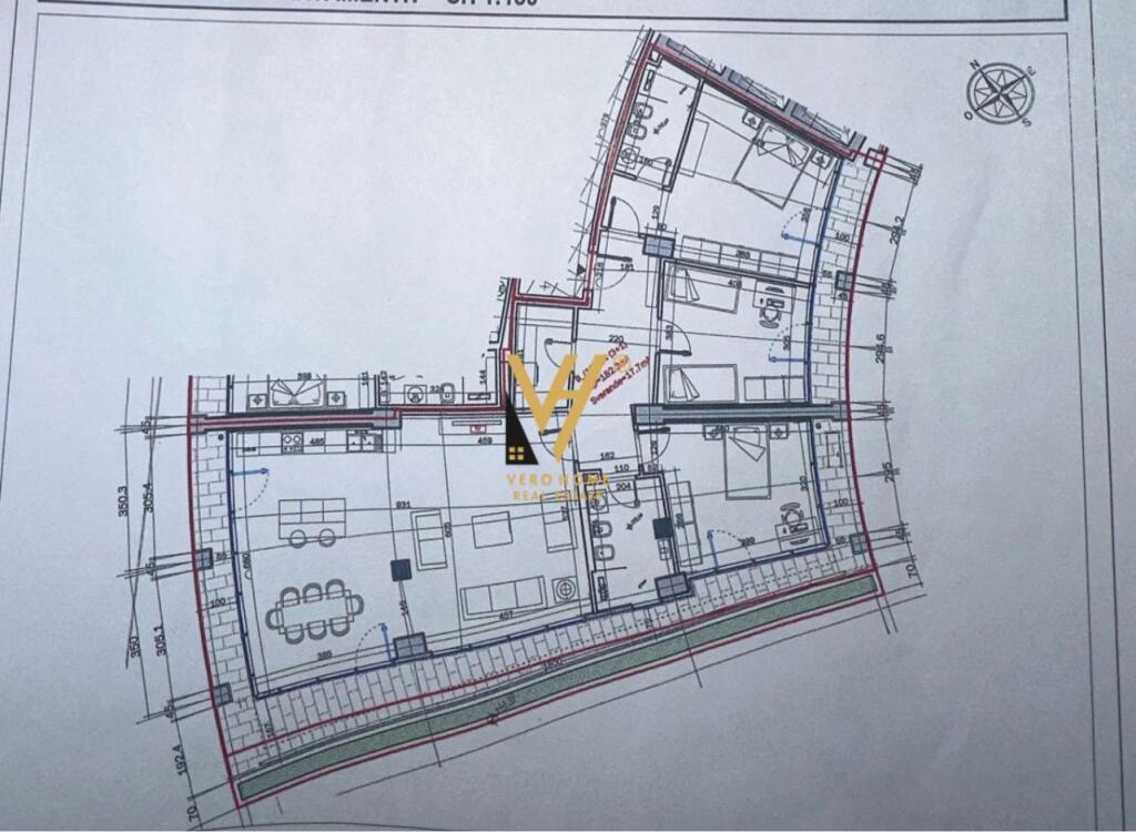 SHITET APARTAMENT 3+1+2 TE LAKE VIEW, RR. KOSOVAREVE 700.000 EURO