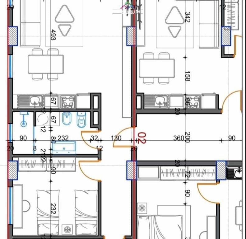 Appartamento In Vendita 2+1 A Kamez (ID B120735) Tirana
