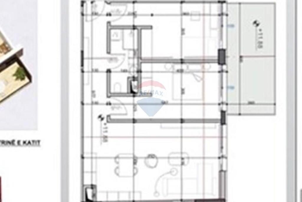 APARTMENT 2+1 FOR SALE, SIRI KODRA