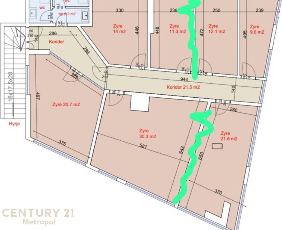 COMMERCIAL SPACE FOR RENT 183m, PARIS MUNICIPALITY!