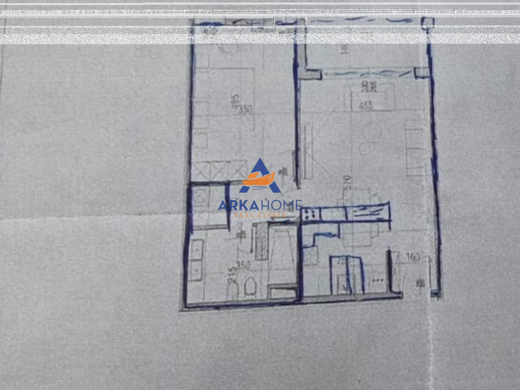 SHITET APARTAMENT 1+1+BALLKON "RIVERSIDE,RRUGA E KAVAJES " 173.128 EURO