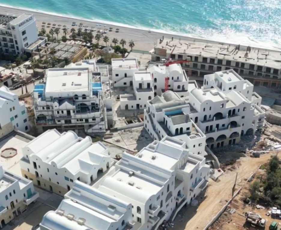 🏝️ Shitet Apartament – Square Village (Santorini 2), Dhërmi ✨🌊