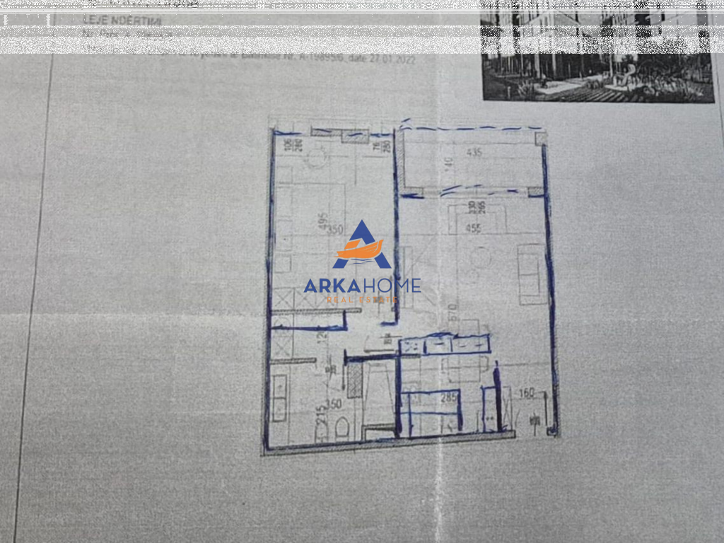 SHITET APARTAMENT 1+1+BALLKON "TIRANA RIVERSIDE,RRUGA E KAVAJES " 173.128 EURO