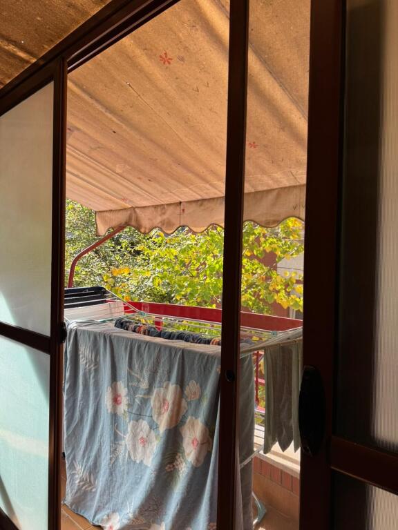 1+1, furnished dry lake by the road, price 500 euro