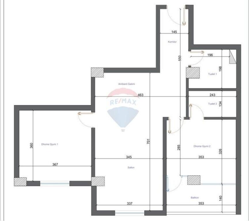 SHESIM APARTAMENT 2+1+2 KOMUNA E PARISIT !