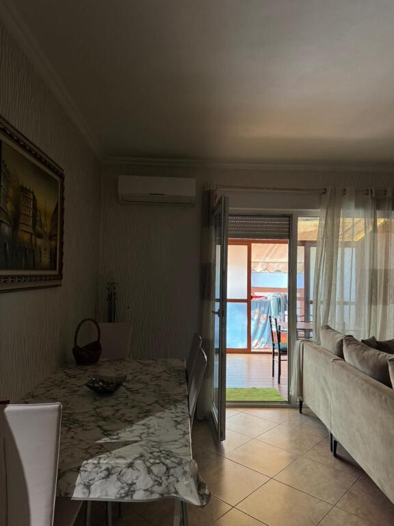 1+1, furnished dry lake by the road, price 500 euro