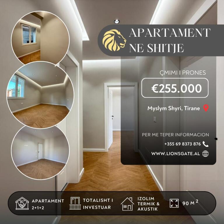 apartament per shitje