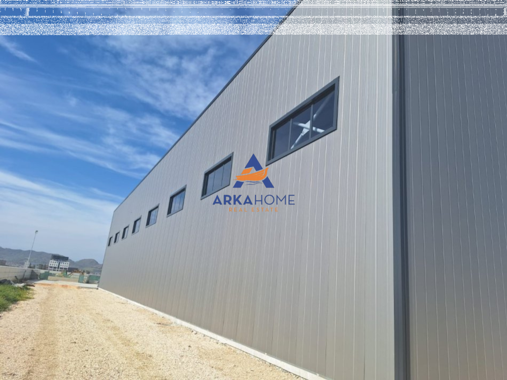 AFFITTASI CAPANNONE 1499M2 "INDUSTRIALE, SPITALL DURRES" 4.500 EURO