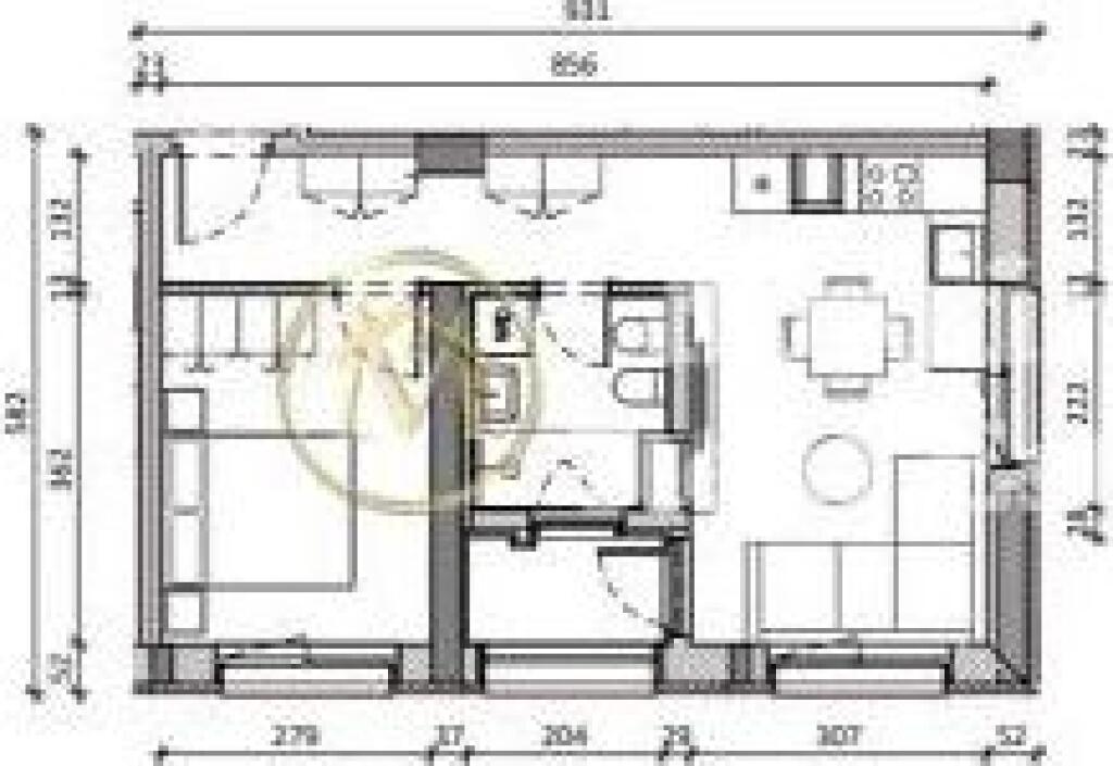 Shitet, Apartament 2+1 , Kompleksi Halili, 250000 Euro.