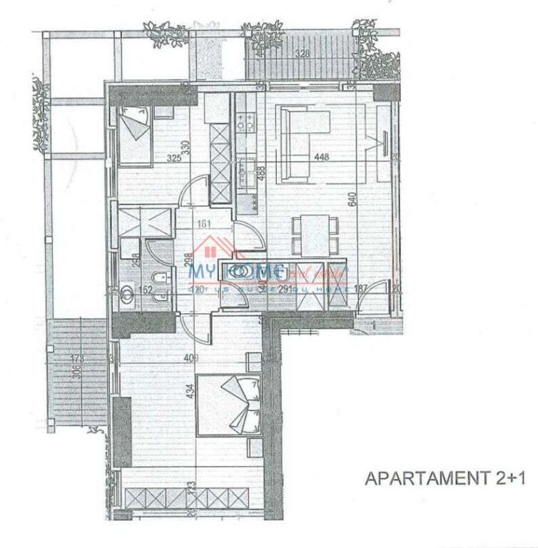 Zyre me qera tek Garden Building ne Tirane