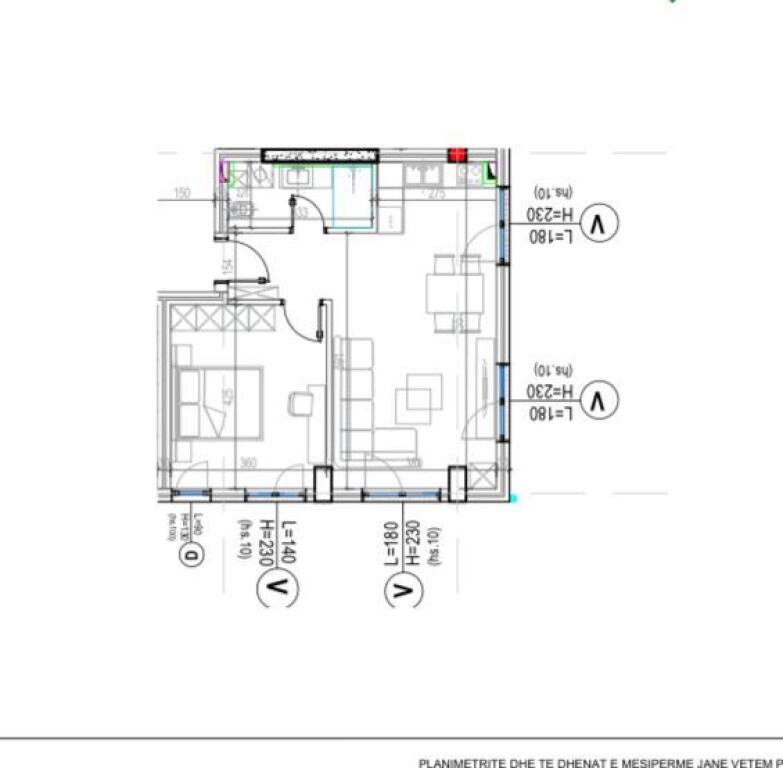 FOR SALE APARTMENT 1+1 KODRA DIELLIT 125,000 EURO