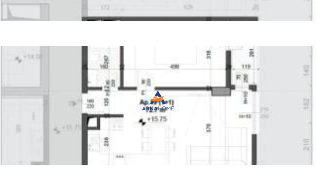 FOR SALE APARTMENT 1+1+ANNEX+BALCONY "MEIS RESIDENCE, FORMER AVIATION FIELD" 112,686 EURO