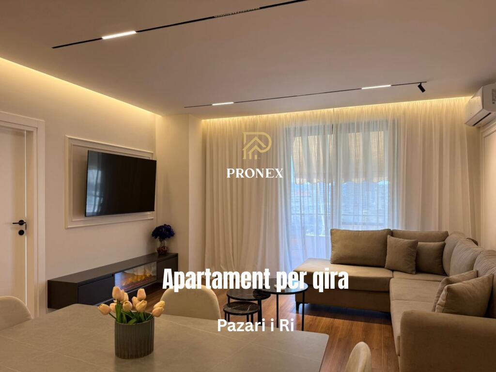 Apartment 2+1 for rent at Pazari i RI
