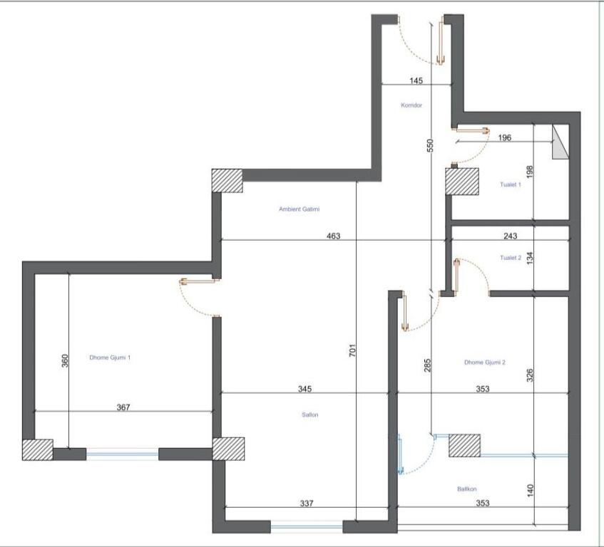 apartment for sale 2+1