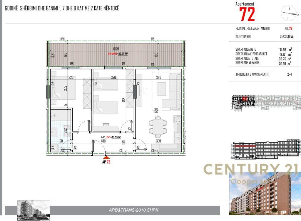 EXCLUSIVE! WE SELL 2+1 APARTMENT OPPOSITE 5 - MAY STREET &amp; NEAR THE NEW BOULEVARD IN PASKUQAN.