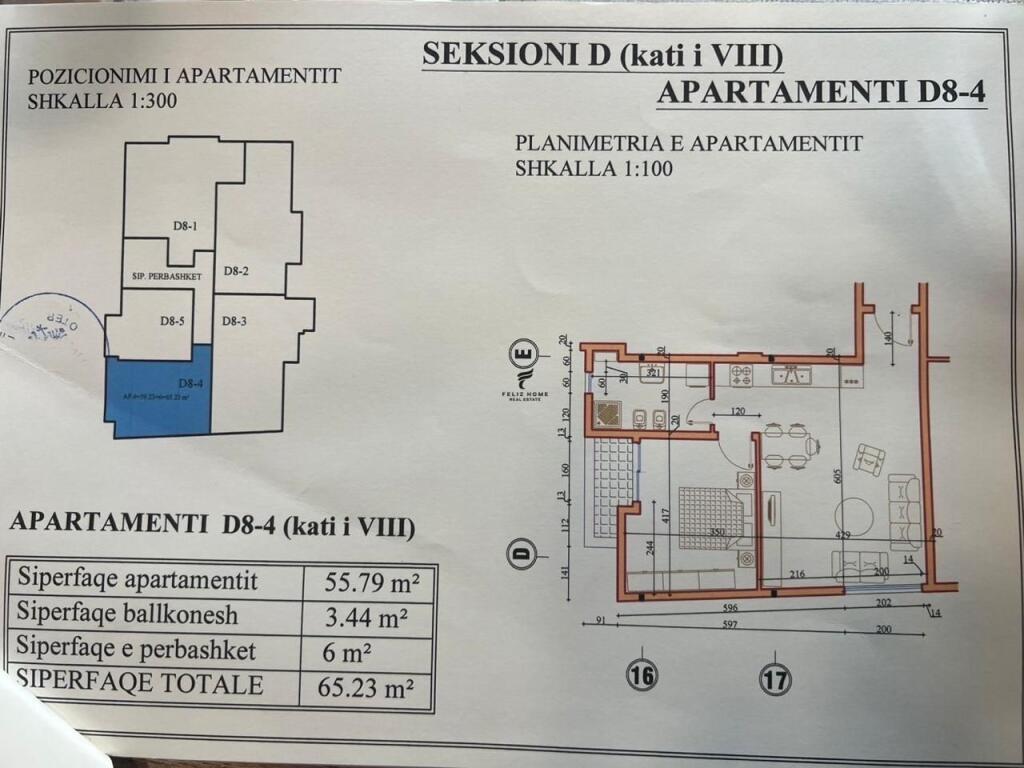FOR SALE DUPLEX APARTMENT 3+1+2 YZBERISHT 155,000 EURO