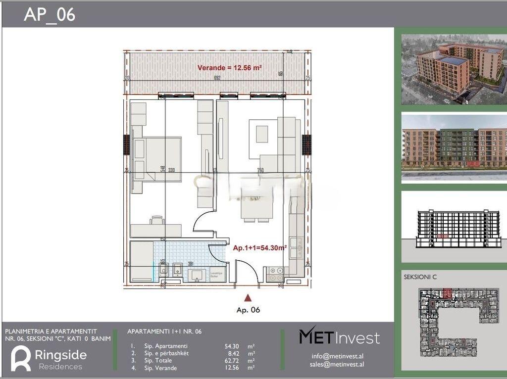 PASKUQAN VENDITA 1+1 NEL RINGSIDE RESIDENCE! 65.550 €