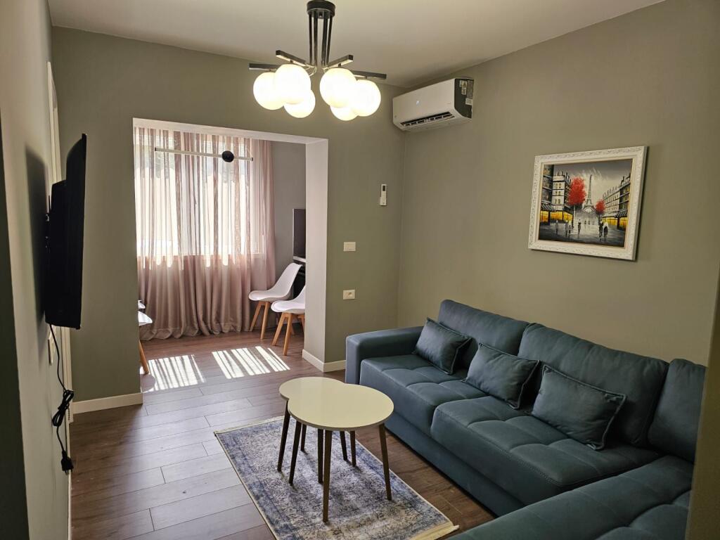 🏡 Apartment 1+1 for rent – Fortuzi Street, near the former PSD building, Tirana
