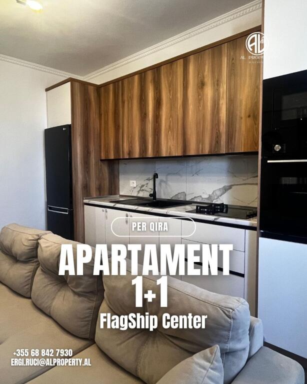 Apartament 1+1 per Qira, Flagship Center, Durres.