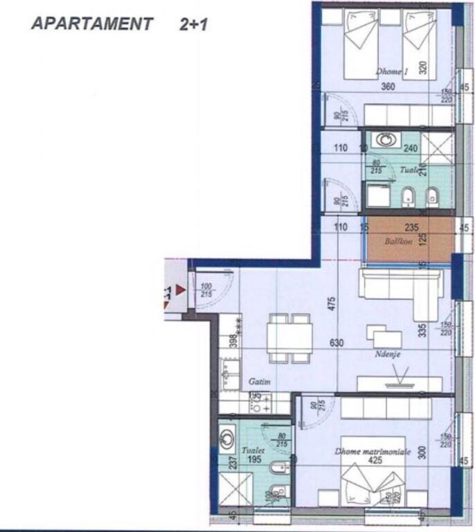 🏢Shiten Apartamente 2+1 &amp; 3+1 Ekonomik | 📍Ish Dogana, Tirana Entry