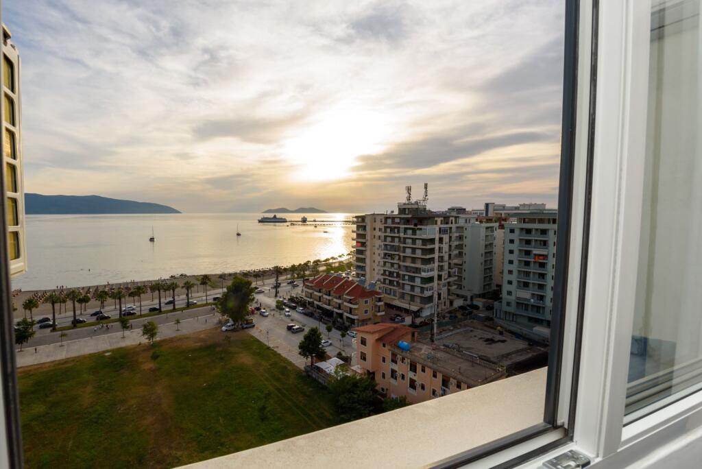 *Apartment 2+1+2 with Sea View for Sale – Lungomare, Vlora*