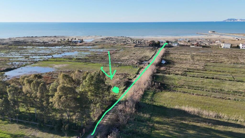 Land with Mortgage for sale, building permits up to 10 floors will be issued very soon. It is located 170 m from the sea in Qerret Kavaje