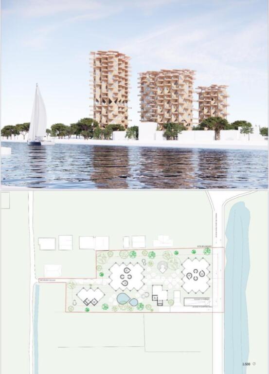 Land with Mortgage for sale, building permits up to 10 floors will be issued very soon. It is located 170 m from the sea in Qerret Kavaje